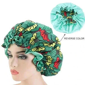 1 Fashion AnkAra Print Lady Wide Band Night Sleep Bonnet